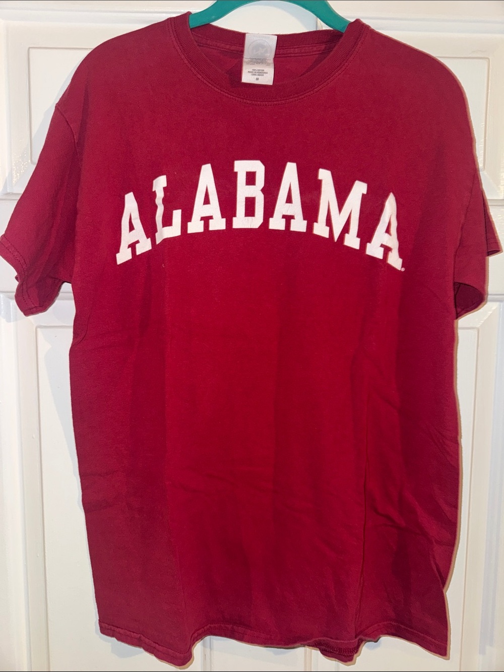 Crimson Alabama Short Sleeve Crew Tee